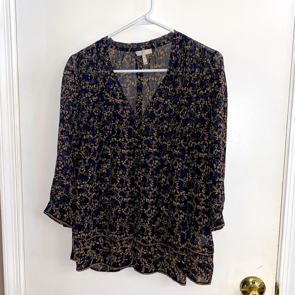 Joie 100% Silk Blouse
